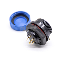 Connecteur circulaire WEIPU SP17 RS Pro SP1712/P Prise mâle à écrou arrière à 5 broches
