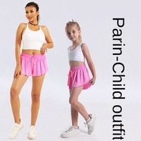 Nouvelle jupe-short de sport décontractée 2026 pour femme, taille mi-haute élastique, idéale pour le yoga, la course, le fitness et le tennis, avec poches