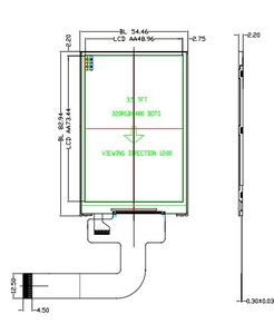 3.5 pollici TFT ILI9486 Compatibile Porta Parallela 24 PIN A CRISTALLI LIQUIDI 320x480 <span class=keywords><strong>Display</strong></span> - Product Image 6
