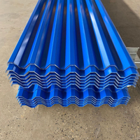 Vente directe d'usine, tôle ondulée en acier galvanisé, tôle de toiture ondulée colorée pour toiture de maison, tôle d'acier colorée