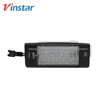 Éclairage de plaque d'immatriculation LED Vinstar pour Opel Vectra C Estate 2002-2008 Lumière de voiture super lumineuse Performance de voiture
