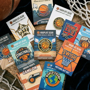 Pin de Solapa Creativo con Diseño de Jugador de Baloncesto Profesional, Estilo Urbano, Moderno, Hip <span class=keywords><strong>Hop</strong></span>, Icónico y Cultural - Product Image 1