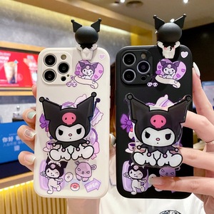Hot Selling Cartoon <strong>Kuromi</strong> TPU <strong>Phone</strong> <strong>Case</strong> with Wrist Strap for iphone 17 <strong>case</strong> cover - Product Image 2