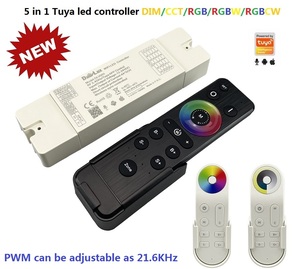 RGB + CCT RGBW DIM PWM Điều Chỉnh Đồng Bộ Không Dây Đồng Bộ Thông Minh <span class=keywords><strong>Led</strong></span> Strip 5 Trong 1 TUYA APP WIFI <span class=keywords><strong>Led</strong></span> Điều Khiển - Product Image 6