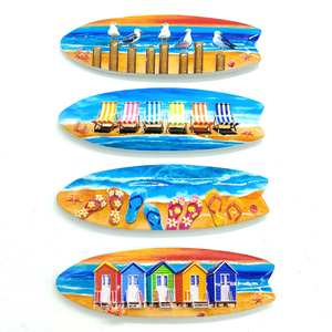 Imán de diseño de silla de playa de resina con logotipo personalizado de fábrica imán de nevera <span class=keywords><strong>Sitges</strong></span> DE RECUERDO DE Barcelona España - Product Image 3