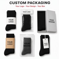 Chaussettes de baseball personnalisées noires, hauteur genou, chaussettes tubulaires d'équipe, anti-humidité, côtelées élastiques, chaussettes athlétiques pour uniforme d'équipe de baseball
