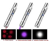 Jouet de pointeur laser USB rechargeable interactif et écologique lampe de poche de style simple moderne jouet pour chat en métal léger UV