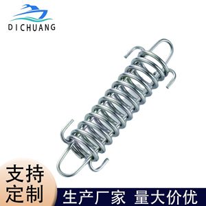 Tensor de resorte con gancho deslizante de acero inoxidable para fijación de cuerda a prueba de viento en toldos de carpa, tamaño mediano, acabado pulido - Product Image 2