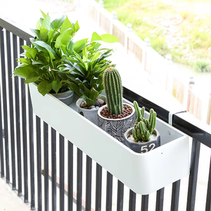 Supporto per Vasi di Fiori <span class=keywords><strong>in</strong></span> Acciaio Inox Verniciato a Polvere di Alta Qualità, Design Classico Minimalista per Giardini e Centri Commerciali - Product Image 2