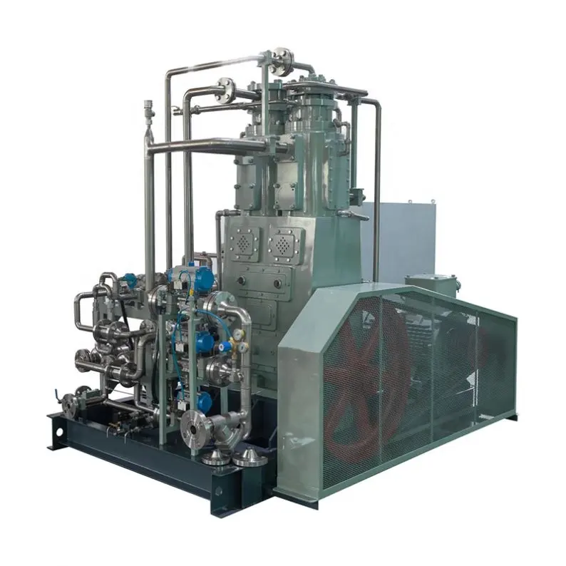 화학공업 유리 만들기 공장 무오일 수직 산소 압축기 기계 가스 부스터 압축기 고압