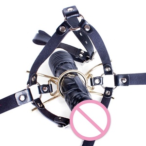 エロティックな蜘蛛の形をした<span class=keywords><strong>BDSM</strong></span>ボンデージギア、大人向けフェチ、開口部ギャグプラグ、フェチ大人向けゲーム、ヘッドハーネス - Product Image 4