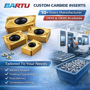 Inserti in Carburo Quadrati Bartu OEM per Lavorazione CNC, Grado APMT ISO, Alta Prestazione, Lunga Durata, Precisione per Acciaio - Product Image 2