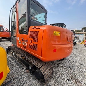 Escavatore Usato <span class=keywords><strong>Hitachi</strong></span> ZX80 Giapponese 8 Tonnellate 7 Tonnellate Piccolo Escavatore di Seconda Mano <span class=keywords><strong>Hitachi</strong></span> Zx60 Zx70 Zx80 in Vendita con Certificazione EPA - Product Image 5