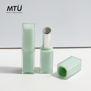 Squisito contenitore di rossetto rettangolare personalizzato resistente vuoto in plastica Flip <span class=keywords><strong>Top</strong></span> tubo cosmetico per imballaggio tubo quadrato - Product Image 3