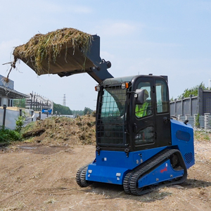 Earthmoving Machinery Front <strong>End</strong> <strong>Loaders</strong> Small Sliding <strong>Loader</strong> Mini <strong>Loaders</strong> Skid Steer With <strong>Bucket</strong> - Product Image 6