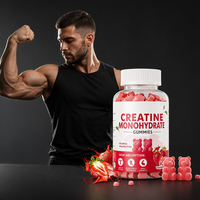 Complément Nutritionnel Sportif en Forme Personnalisée, 30 Portions, Fabrication Directe OEM, Gummies à la Créatine pour Athlètes de Force