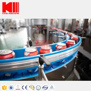Small Automatic Aluminum Tin Can Soda Juice Filling Carbonated Drink Beer Beverage Canning Machine