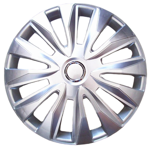 Enjoliveurs de roue universels en plastique PP argenté de 13, 14, 15 et <span class=keywords><strong>16</strong></span> <span class=keywords><strong>pouces</strong></span>, enjoliveurs de moyeu de roue, protection décorative pour voiture, enjoliveurs de moyeu de roue - Product Image 4