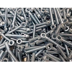 Pernos de Carrocería de Acero Inoxidable M10 Suministrados por Fábrica, Pernos de Ojo Estándar ISO con Acabado Liso para Montaje Industrial DIN444 - Product Image 4