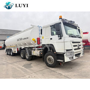 Usine 3 essieux mazout diesel pétrolier semi-remorque camion Howo 45000 litres réservoir d'huile camion semi-remorque essence citerne Traile - Product Image 3