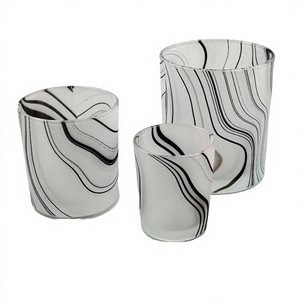 Portavelas Votivo Plateado de Lujo 2025, Ecológico, Resistente al Calor, Decoración Navideña de Cristal para Mesa - Product Image 4