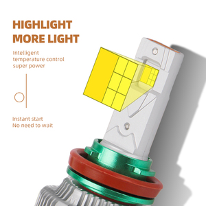 12V 150 Wát công suất cao vành đai điều khiển từ xa H11 9005 <span class=keywords><strong>LED</strong></span> Đèn pha màu vàng trắng 3000K 6000K H1 H7 H3 H4 cao thấp chùm đèn pha - Product Image 2