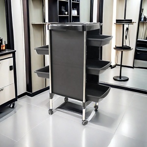 Chariot de Barbier Professionnel de Haute Qualité pour Salon de Coiffure – Solution de Rangement Élégante et Pratique pour Salons - Product Image 6