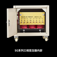 Transformateur automatique à affichage numérique Variac AC réglable avec voltmètre, 1kVA~20kVA, certifié CE pour laboratoire, tests et vieillissement des équipements