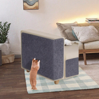 Tapis anti-griffures auto-adhésif découpable pour canapé et meubles, style mignon, motif uni