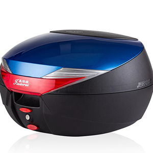 Marque JDR Boîte supérieure de moto de 42L avec conception étanche Boîte de rangement pour moto <span class=keywords><strong>Coffre</strong></span> de vélo - Product Image 1