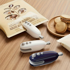 Mini Handheld Magnetic Bag Sealing Machine USB Rechargeable Portable Food Preservation Device for Household Use Easy to Clean - Product Image 1