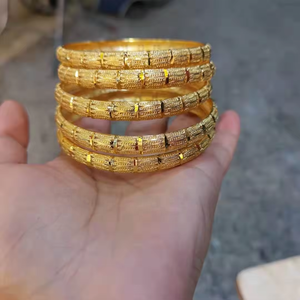 Jxx Hawaii Vàng Đầy Đồ Trang Sức Bán Buôn Bangle Bracelet Phụ Nữ Sang Trọng Big Chunky Bangle Thiết Kế Quyến Rũ Cho Diy Bracelet Bangle - Product Image 3