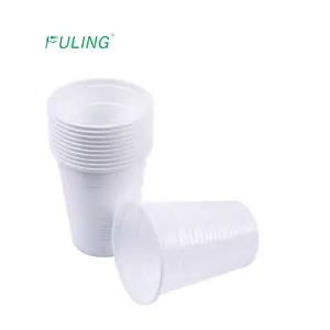 100pcs Disposable Plastic Cups Large 16 oz Cup Cold Party Cups premium,  Durable