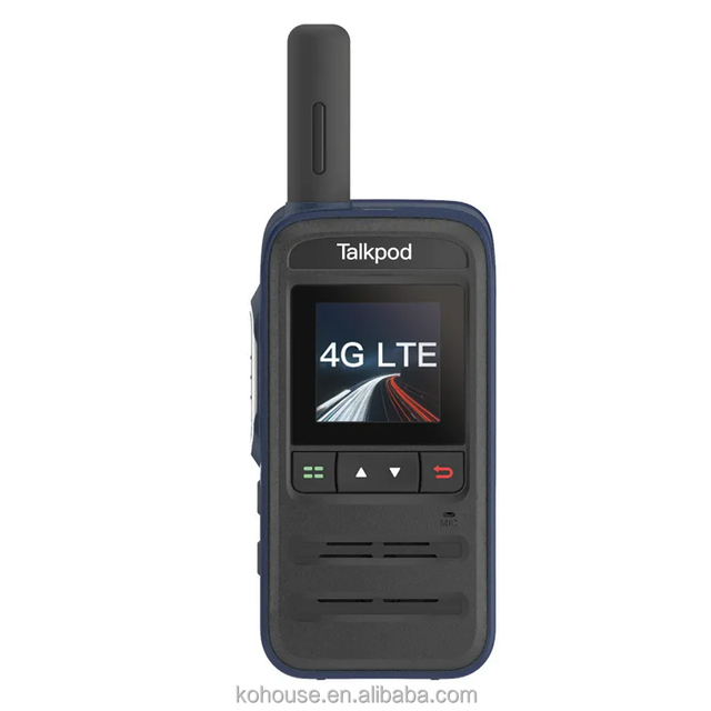 4G LTE Portable Two-way Radio POC Walkie-talkie Sim Card Network Radio Long Range Communication Transceiver Talkpod N15