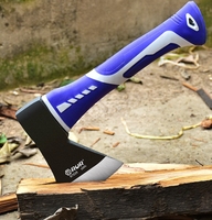 Hache ménagère tout acier fabriquée en Chine, provenant directement de l'usine, avec manche interchangeable pour la coupe de bois, le fendage de bûches, les activités de plein air, le feu et l'évacuation d'urgence