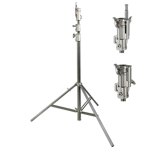 3.5m thép không gỉ ánh sáng đứng, LED Bảng điều chỉnh chân máy, STUDIO <span class=keywords><strong>FLASH</strong></span> <span class=keywords><strong>Tripod</strong></span> - Product Image 1