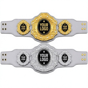 Cinturón de Campeonato Personalizado OEM ODM, Diseño Personalizado, Talla Adulto, para Lucha Libre, Muay Thai, Aikido, Karate, Transpirable, Unisex - Product Image 2