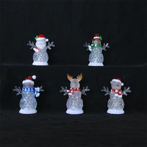 Mini Christmas <b>LED</b> <b>Lights</b> Hot Sale Products 1L Multi <b>LED</b> Santa/snowman <b>Lights</b> with Wholesale Price - Product Image 4