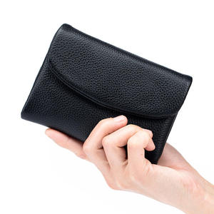 AndoBag Short <b>Wallets</b> for Women Genuine Cow Leather Fashion Coin Purse <b>Card</b> <b>Holder</b> Triflod Female <b>Wallet</b> 3033 - Product Image 3