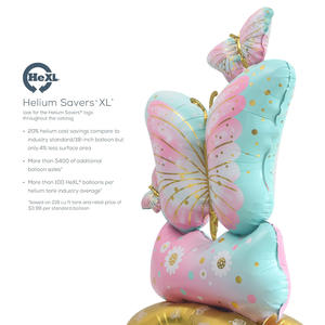 ลูกโป่งฟอยล์รูปผีเสื้อขนาดใหญ่พร้อมฐานสำหรับงานเลี้ยงวันเกิดและของตกแต่งเทศกาลลูกโป่งฟิล์ม<span class=keywords><strong>อลู</strong></span><span class=keywords><strong>มิ</strong></span><span class=keywords><strong>เนียม</strong></span> - Product Image 4