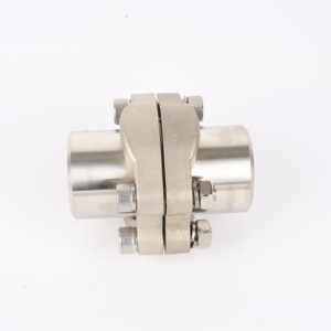 بيع مباشر من مصنع الصين الفولاذ المقاوم للصدأ الانزلاق SAE الانقسام اقتران شفة لحام للآلات الهندسية - Product Image 2