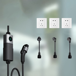 เครื่องชาร์จ EV แบบพกพาสำหรับรถยนต์ยานพาหนะไฟฟ้า11KW 40A สำหรับรุ่น x/ y/ 3/S - Product Image 3