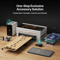 Grabador Láser X Tool P2S, Máquina de Corte CO2 Todo en Uno de Escritorio para Metal, Cuero, Vidrio, Acrílico, Papel, MDF, Cristal - Nuevo