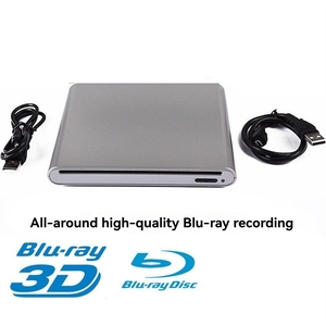 Grabadora <span class=keywords><strong>de</strong></span> <span class=keywords><strong>Discos</strong></span> Blu-ray Externa USB 3.0 con Botón, Grabadora BD-RW Móvil <span class=keywords><strong>de</strong></span> Alta Velocidad - Product Image 6