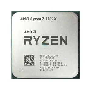 R7 3700X 3.6 GHz Eight-Core Sinteen-Thread CPU Processor 65W 7NM L3=32M 100-000000071 Socket AM4 Used No Fan
