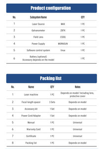Les industries publicitaires faciles à utiliser Mini bureau 20W Machines de marquage laser à fibre 50W 100W Personnalisation de support de marquage en métal - Product Image 6