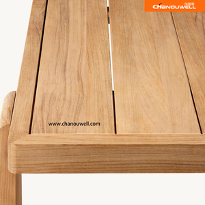Vendite dirette della fabbrica <span class=keywords><strong>tavolo</strong></span> da pranzo <span class=keywords><strong>in</strong></span> <span class=keywords><strong>Teak</strong></span> minimalista per uso esterno giardino giardino Hotel perfetto per riunioni eleganti - Product Image 3