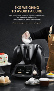 <span class=keywords><strong>Robot</strong></span> de cuisine <span class=keywords><strong>multifonction</strong></span> sans BPA avec processeur alimentaire, mixeur, <span class=keywords><strong>hachoir</strong></span>, moulin, écran couleur - Contrôlé par application - Product Image 6