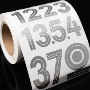 Outdoor UV Resist <b>Waterproof</b> Weatherproof Pvc Aesthetics Sticker Qr Code Sticker Custom Logo Die Cut Vinyl <b>Label</b> Stickers - Product Image 6