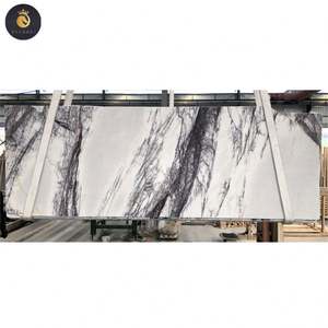 Vente en gros Comptoirs en marbre blanc poli Milas Lilas Carreaux Dalles Supplie - Product Image 6